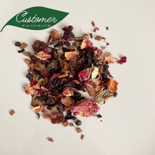 Scarlet, Washed White - Herbal Tea
