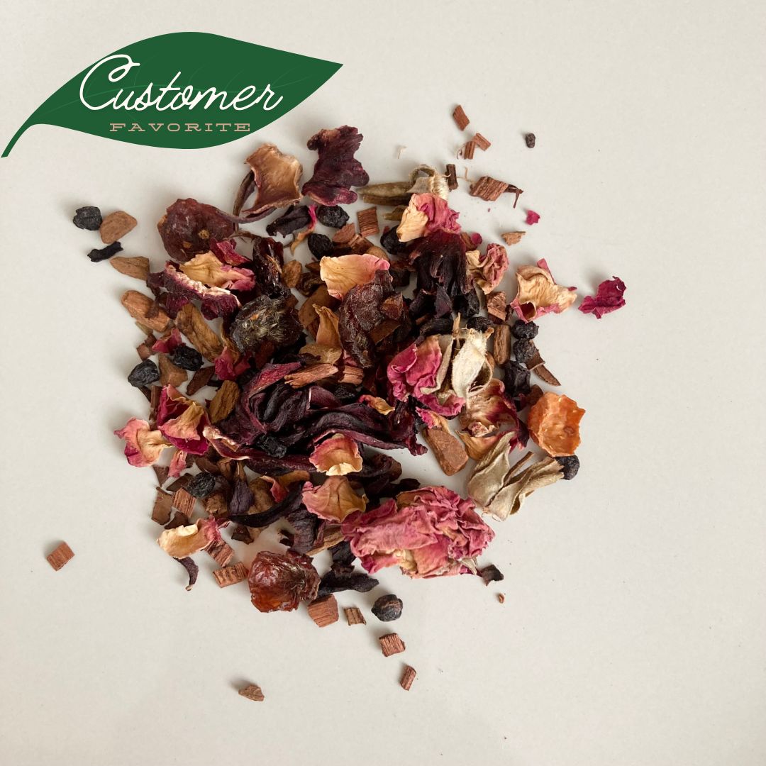 Scarlet, Washed White - Herbal Tea