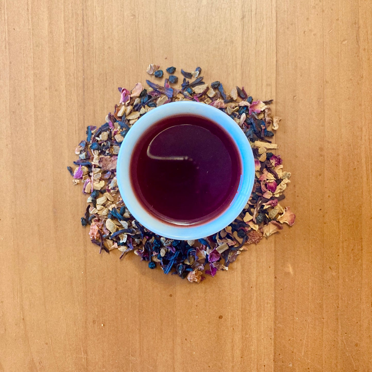 Scarlet, Washed White - Herbal Tea