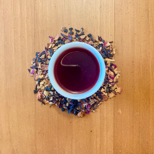 Scarlet, Washed White - Herbal Tea